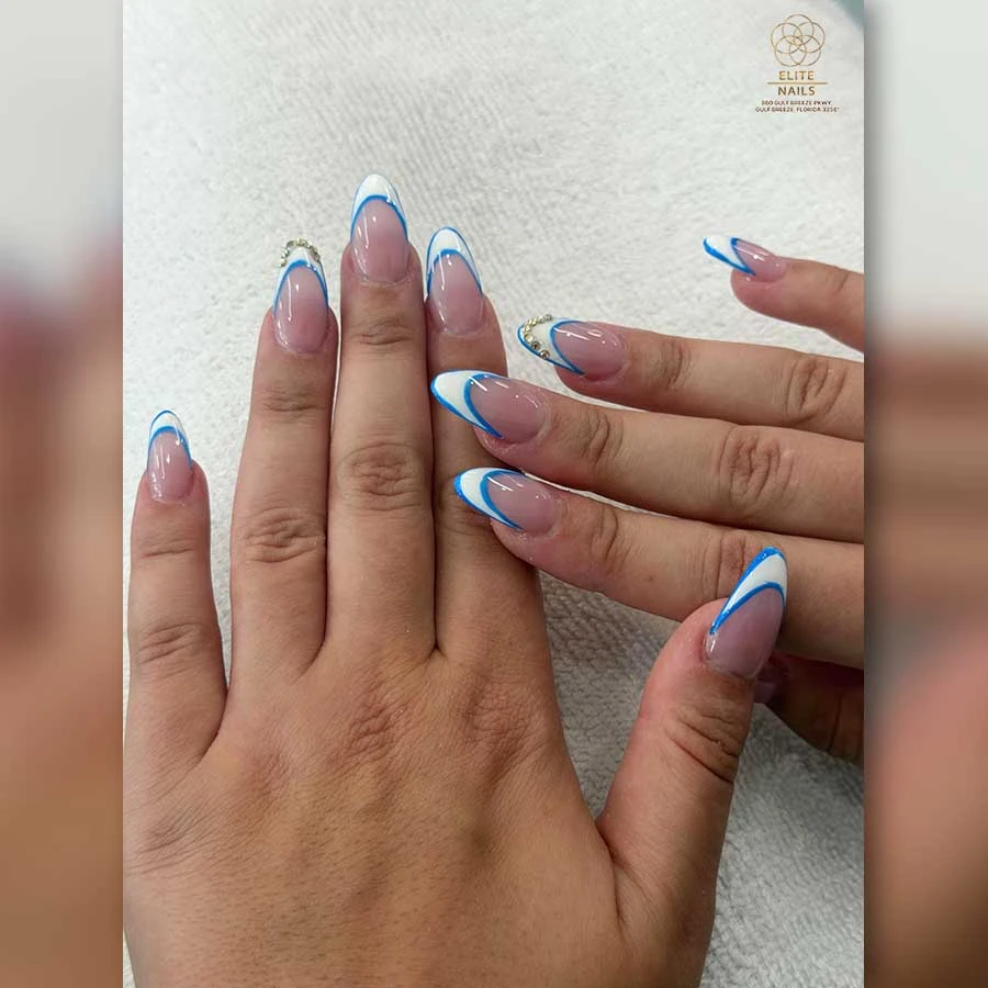 Gel nails art